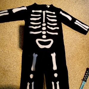 Pottery Barn Kids Skeleton Halloween Costume